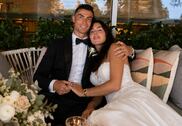 Cristiano Ronaldo y Georgina Rodríguez celebran su boda y presumen romántica foto