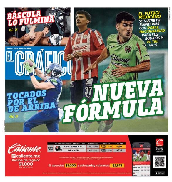 Imagen: Staff El Gráfico (Portada El Gráfico | Sábado 24 de enero de 2026)