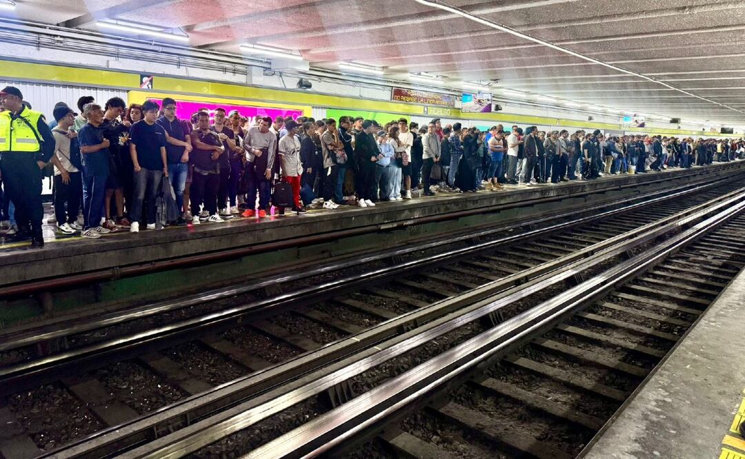 Metro CDMX: Avance lento por lluvias ¿Qué Líneas están afectadas?
Imagen: Abril Franco