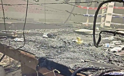 ¡Balazos y siniestro! Comando armado dispara contra evento en Hermosillo, prenden fuego a ring de box