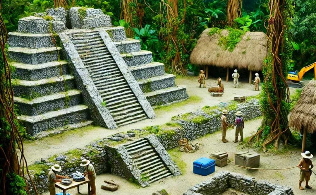 Descubren antigua ciudad maya oculta hasta hoy en la selva de Campeche