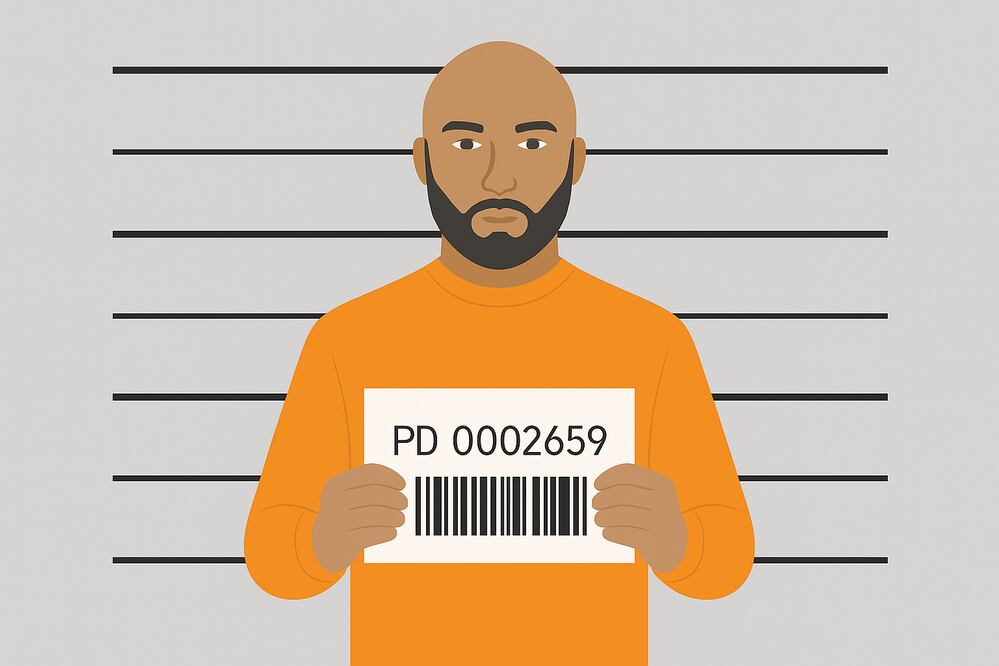 Homicida con antecedentes (Foto: Creada con IA)