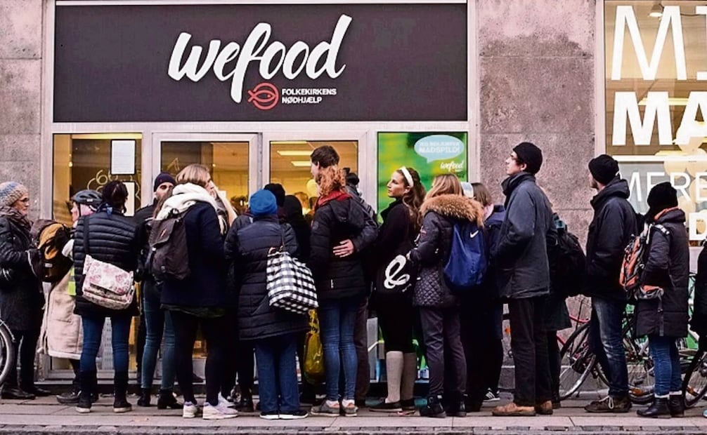 Super de comida a fechas de caducar. Foto: AP