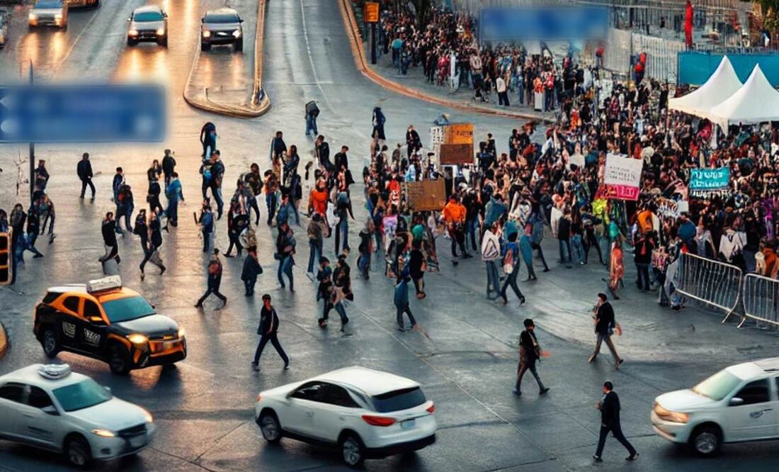 Tráfico hoy en CDMX: Manifestaciones y eventos que impactarán la movilidad