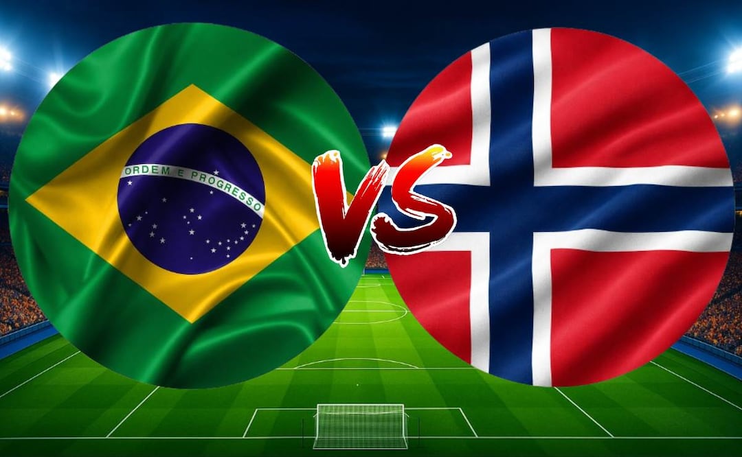 Brasil vs Noruega EN VIVO. Foto: (El Gráfico)