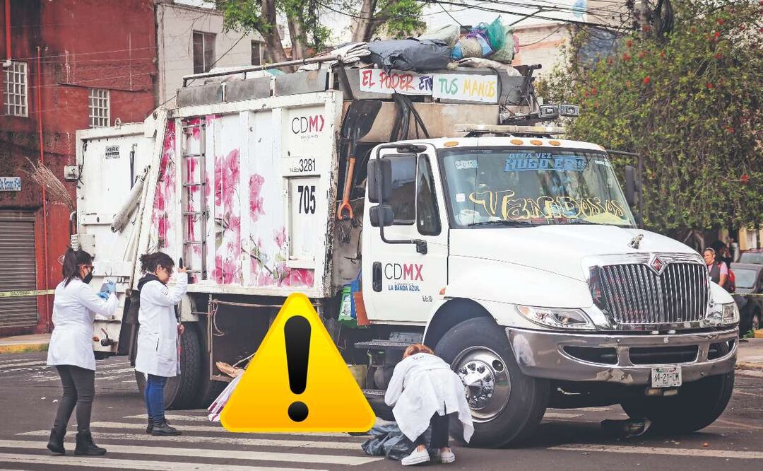 Foto: Luis Camacho (Abuelita de 80 año muere arrollada por un camión de basura en CDMX)