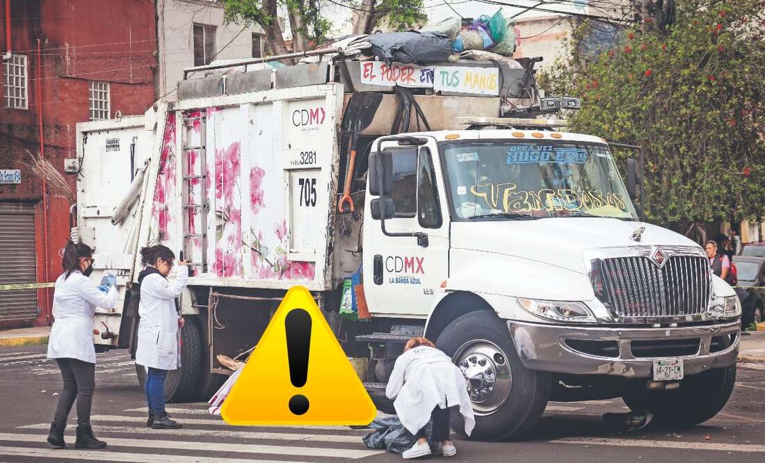 Foto: Luis Camacho (Abuelita de 80 año muere arrollada por un camión de basura en CDMX)