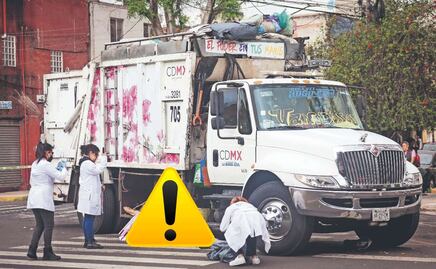 Abuelita de 80 año muere arrollada por un camión de basura en CDMX
