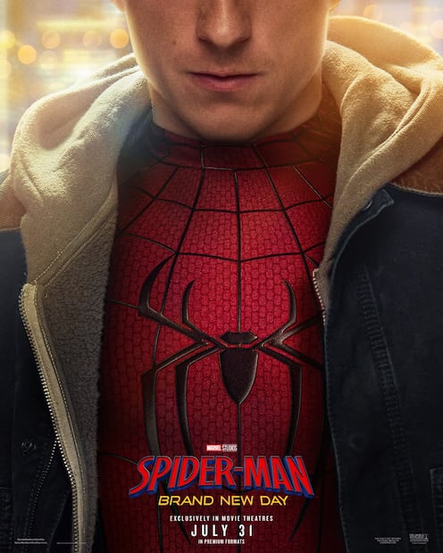 Poster Spider-Man: Brand New Day (Vía: X)