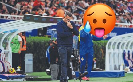 Por su calentura no podrá dirigir ante Pumas: DT de Chivas no viajará a CDMX