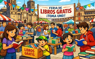 ¡Libros GRATIS en el Zócalo CDMX! No faltes a este evento único, ¿cuándo y a qué hora?