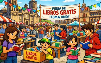¡Libros GRATIS en el Zócalo CDMX! No faltes a este evento único, ¿cuándo y a qué hora?