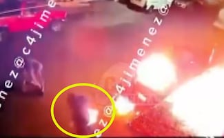 VIDEO: Traficante se prende las nachas al intentar quemar la casa de su rival en la Gustavo A Madero