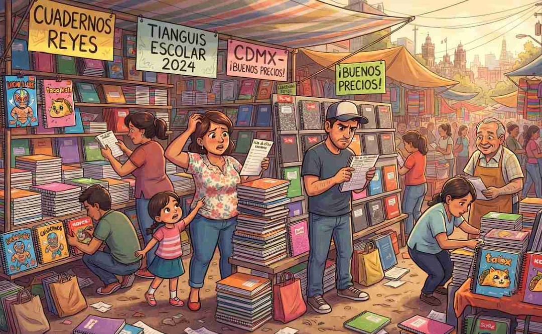 Los cuadernos profesionales más baratos y de mejor calidad según Profeco, para armar la lista de útiles. Foto: (IA)