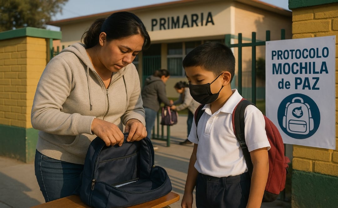 ¿SEP autoriza revisiones de mochilas? Conoce el nuevo protocolo para el ciclo escolar 2025-2026
Imagen Ilustrativa: IA