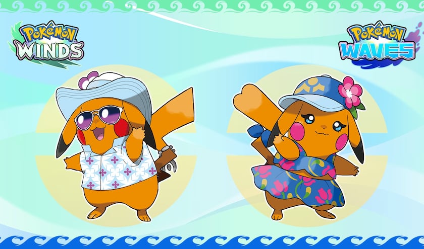 Pokémon Day: Revelan fecha de lanzamiento de Pokémon Winds y Waves para Nintendo Switch