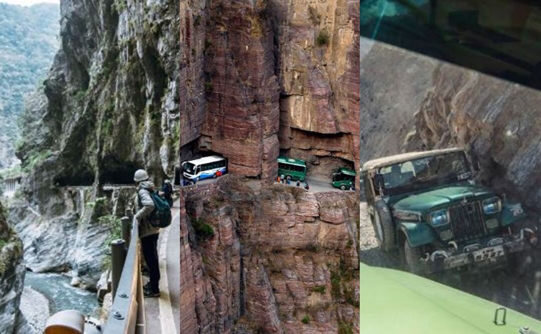 Hay que tenerles miedo y respeto, estas son las carreteras más peligrosas del mundo