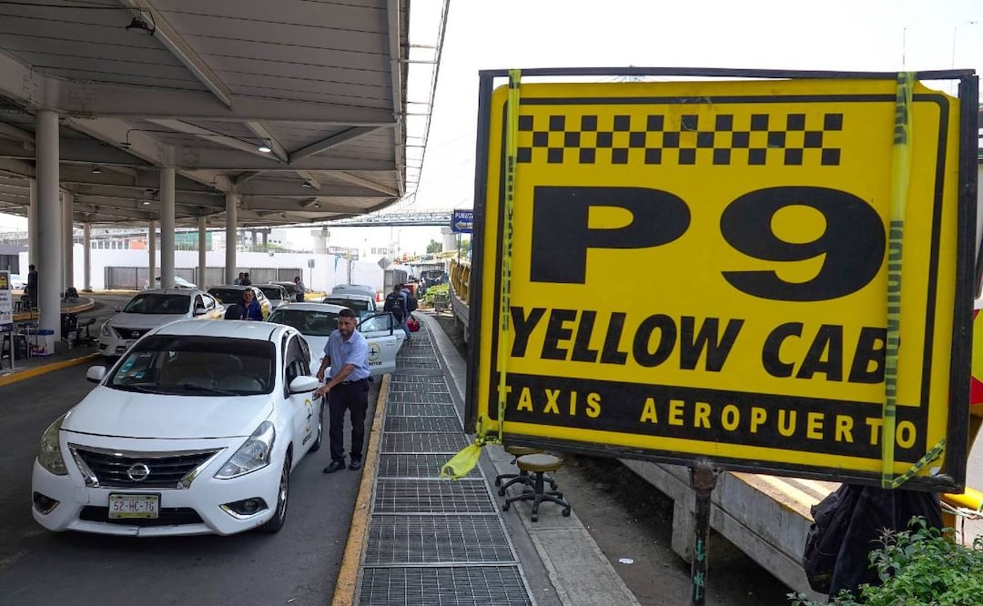 Foto: Cuartoscuro (Taxis de app en el AICM Dónde estará el nuevo estacionamiento de corta estadía)