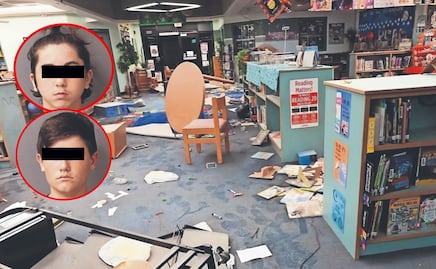 Mamás entregan a sus hijos a la policía tras vandalismo que deja daños de casi 1 mdp