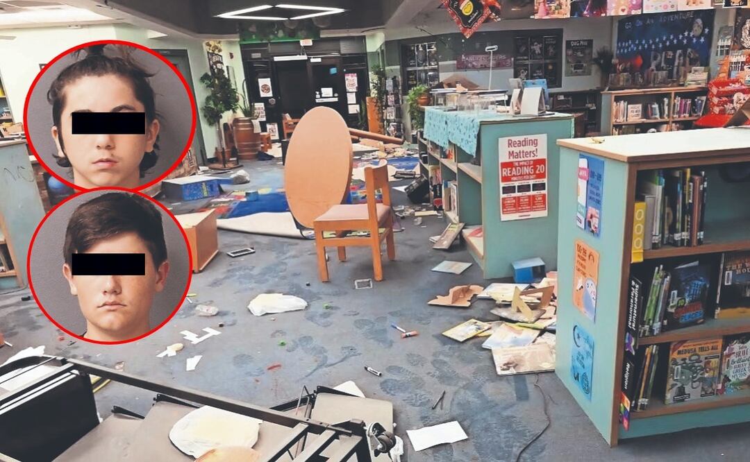 Mamás entregan a sus hijos a la policía tras vandalismo que deja daños de casi 1 mdp
Imagen: Especial