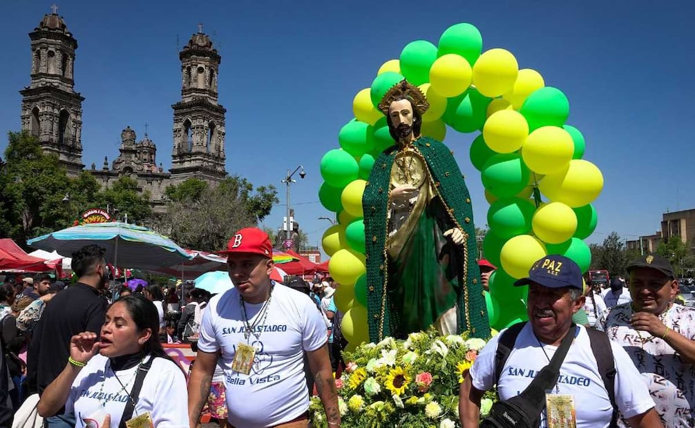 Festejo de San Judas Tadeo 2026: ¿Cómo llegar a la iglesia de San Hipólito desde Iztapalapa en Metro?. Foto: (Cuartoscuro)