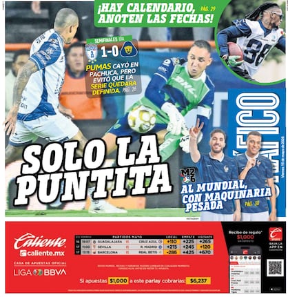 Portada El Gráfico | Viernes 15 de Mayo de 2026