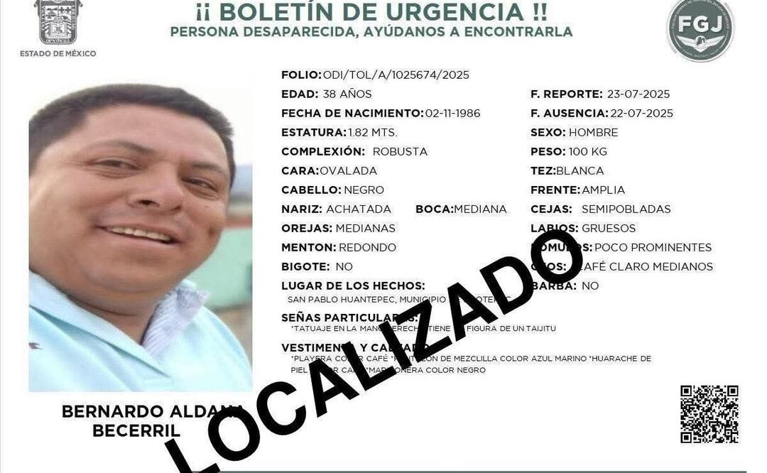 Líder de transportistas localizado (Foto: Especial)