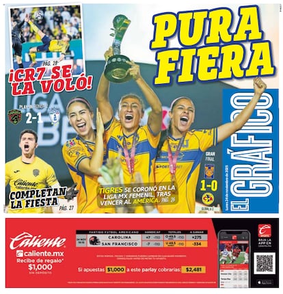 Portada El Gráfico | 24 de Noviembre de 2025