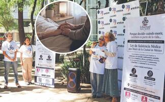 Colectivo busca que morir "sea un poco más facilito", necesitan 20 mil firmas