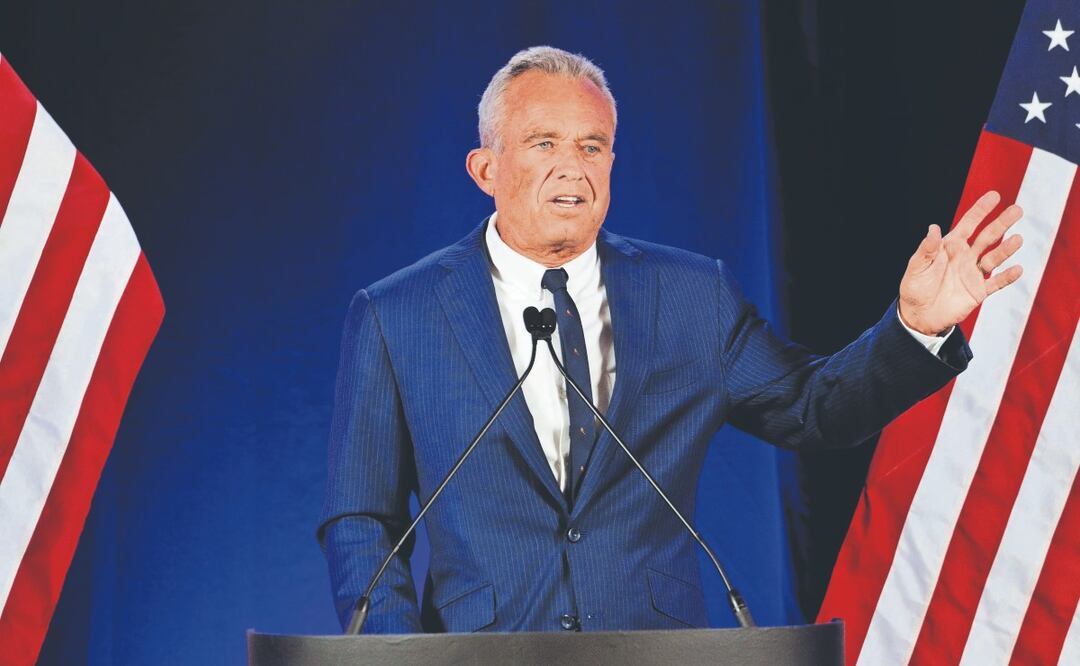 Kennedy Jr. declina en favor de Trump rumbo a las elecciones en Estados Unidos