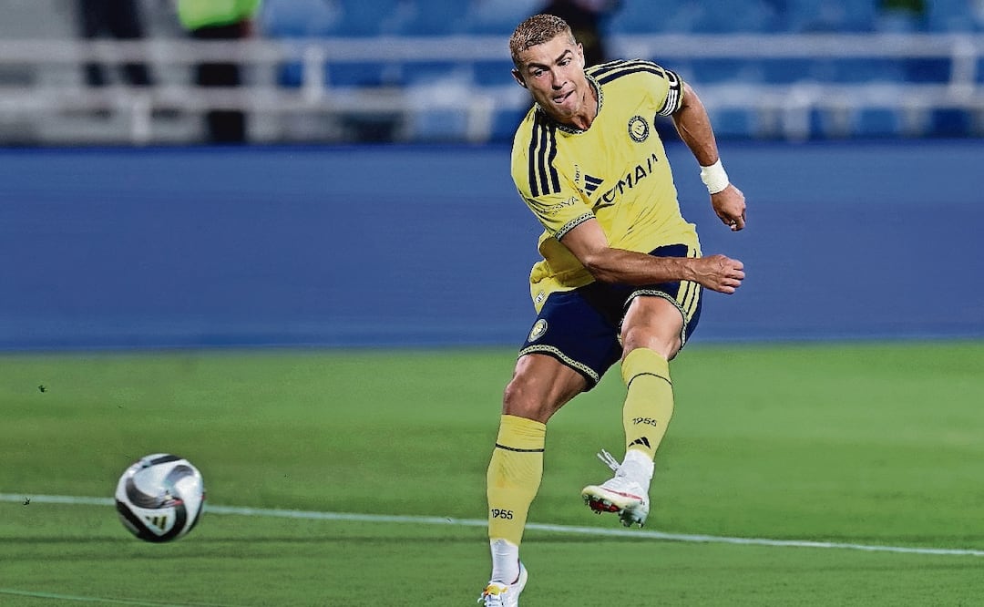 Cristiano Ronaldo anota gol con el Al Nassr. Foto: X