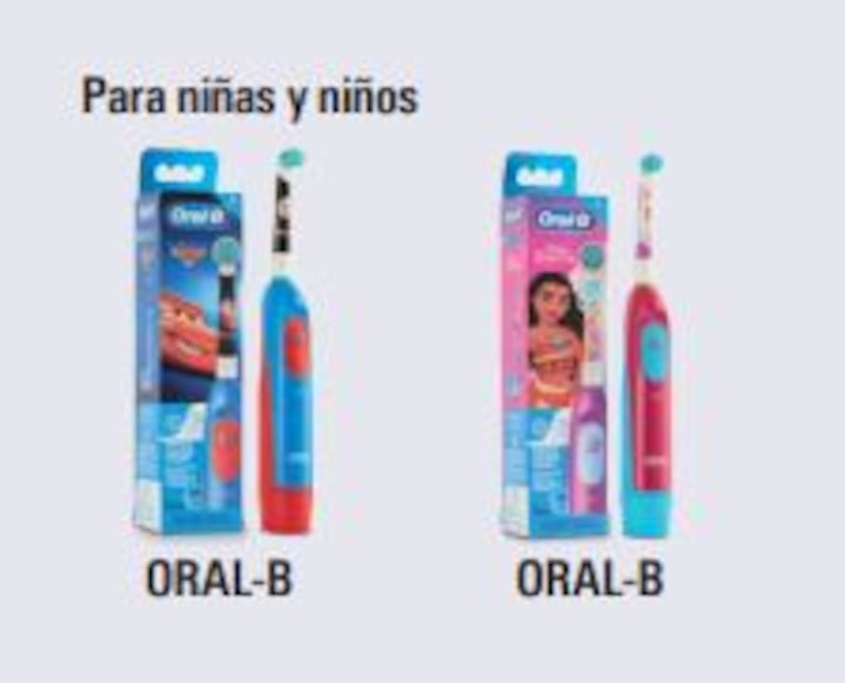 Foto: Revita del Consumidor (Oral - B Disney Pixar Cars (3750) y Oral - B Disney Princess (3750))