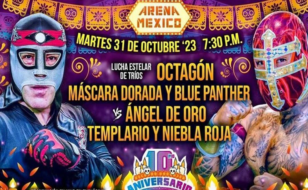 Festeja el Día de Muertos este martes en la Arena México ¡GRATIS! Aquí te decimos cómo