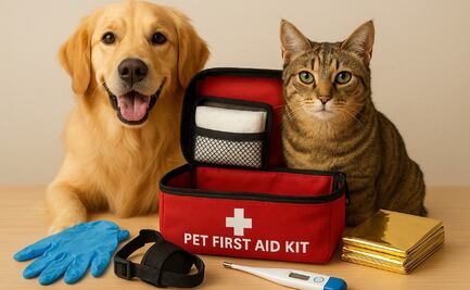 ¿Qué debe llevar el kit de emergencia para mascotas?