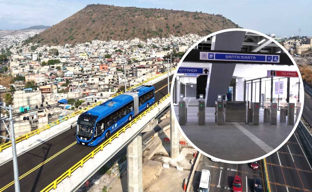 Foto: Cuartoscuro (Trolebús Elevado Santa Martha - Chalco: ¿Cuáles son los nuevos beneficios anunciados?)