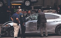 ¡Casi se lo "Xing-Gang"! Balean a chino en Azcapotzalco, dispararon 10 veces en contra de su auto