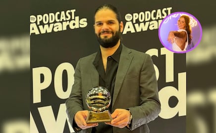 ¿Rey Migajero? Farid Dieck enoja por discurso en los Spotify Podcast Awards, por funa a su novia