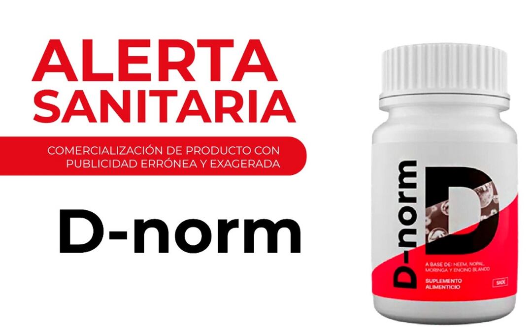 ¡URGENTE! Cofepris advierte sobre riesgos de suplemento antidiabetes