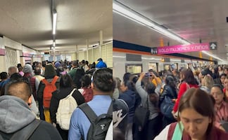 Pelea en la Línea 1 del Metro CDMX provoca caos y retrasos