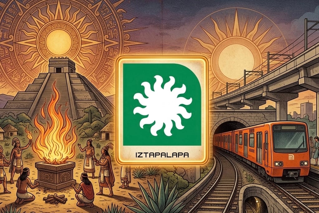 ¿Qué significa el Sol del Metro Iztapalapa? Este es su origen prehispánico
