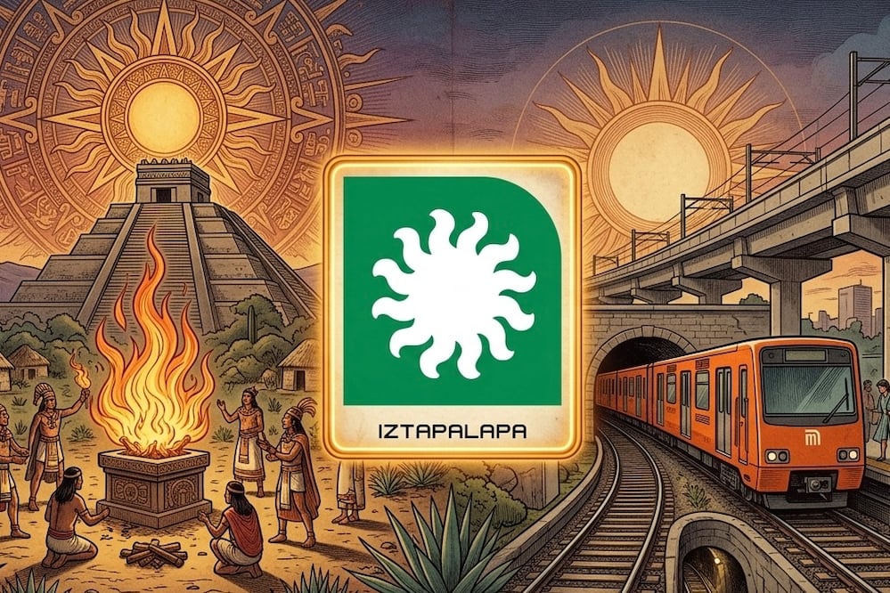Metro Iztapalapa (Foto: Creada con IA)