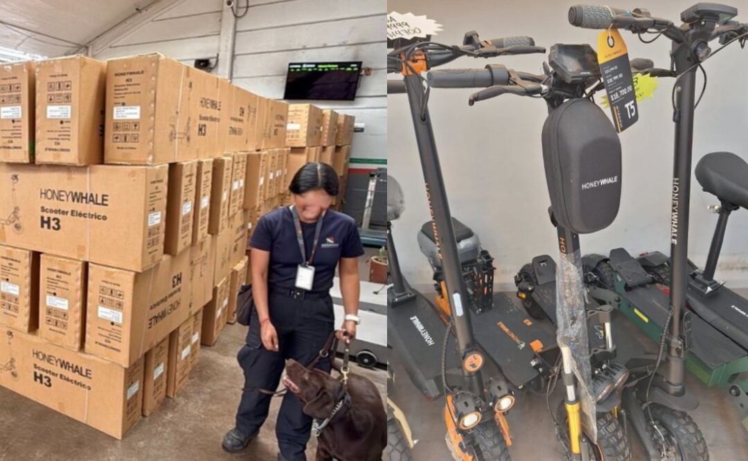 Decomiso de scooters y motos eléctricas (Foto: Especial)