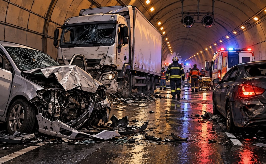 Túnel de Léfortovo. Foto: IA