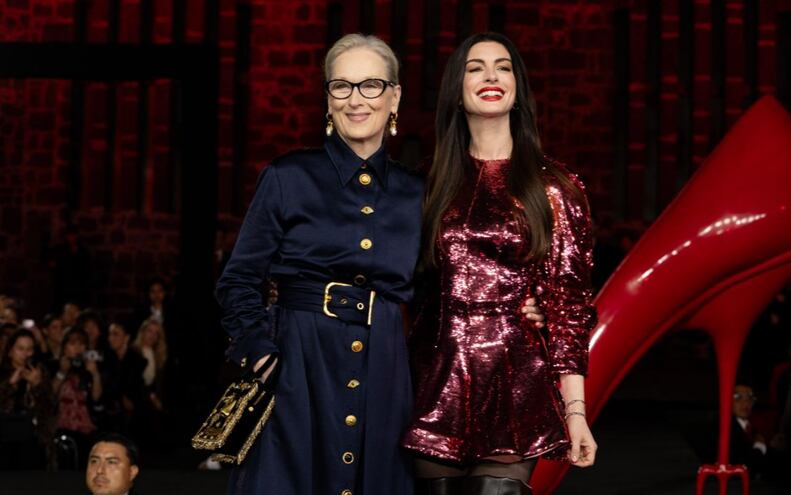 Anne Hathaway y Meryl Streep desatan furor en México: Así fue su visita a la Casa Azul