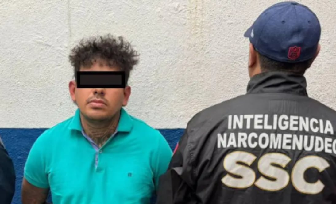 Cae "El Moño" con armas y merca, está ligado a La Unión Tepito (Foto: Especial)
