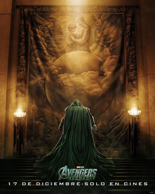 Poster oficial de Avengers Doomsday (Vía: X)