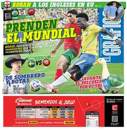 Portada El Gráfico | Domingo 14 de Junio de 2026