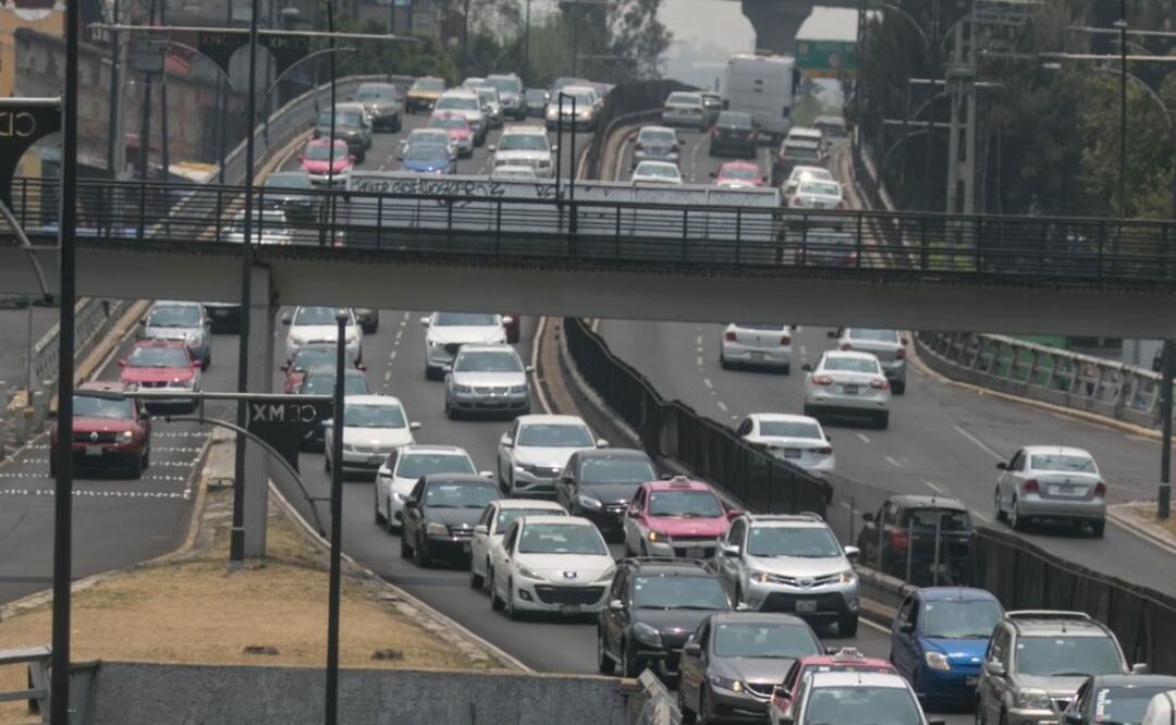 Tráfico en CDMX hoy. Foto: (Cuartoscuro)