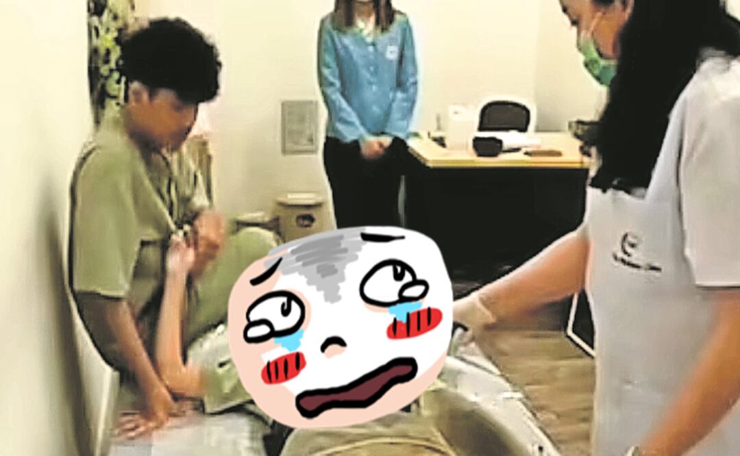 Modelo va por tratamiento de medicina alternativa y termina en envuelta en llamas