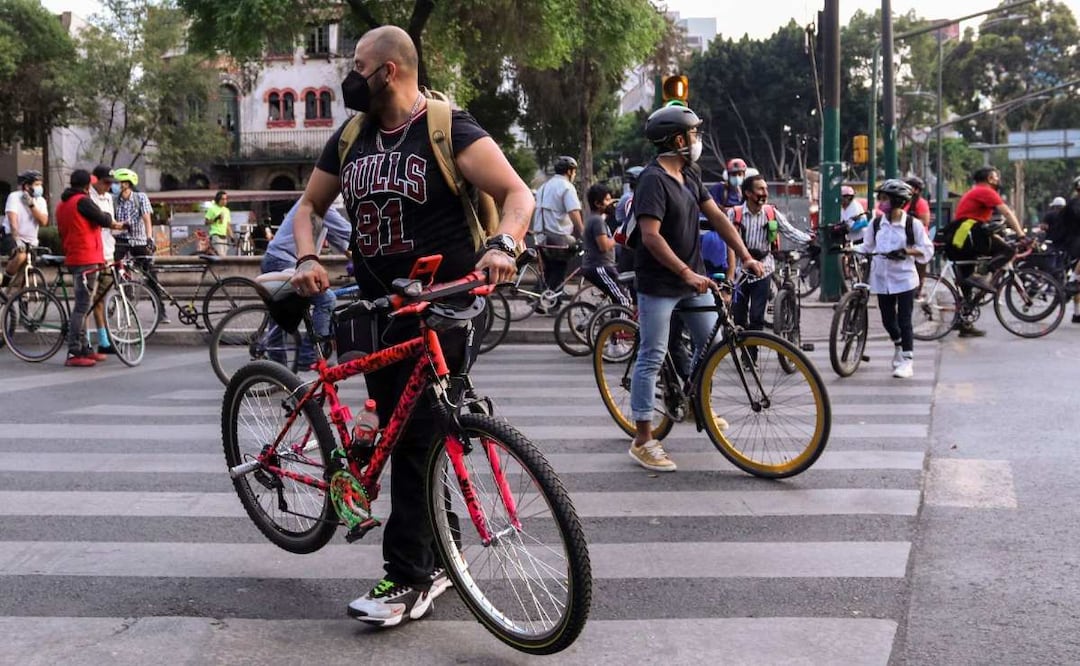 Foto: Cuartoscuro (Cuáles son las medidas de seguridad que debe seguir un ciclista en la CDMX)